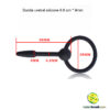 Sonda uretral silicone 6.8 cm * 9mm - Imagem 3