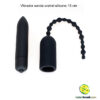 Vibrador sonda uretral silicone 13 cm - Imagem 2