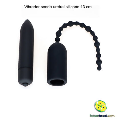 Vibrador sonda uretral silicone 13 cm - Image 2