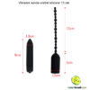 Vibrador sonda uretral silicone 13 cm - Imagem 5