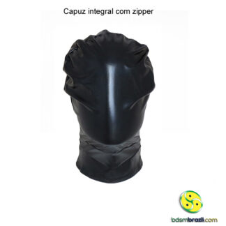 Capuz integral com zipper