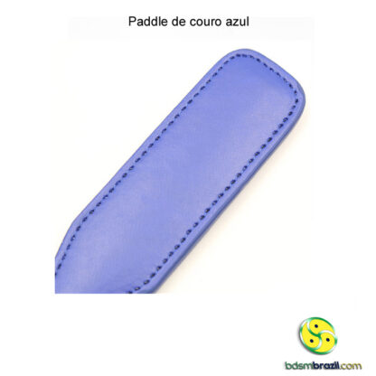 Paddle de couro azul - Image 3