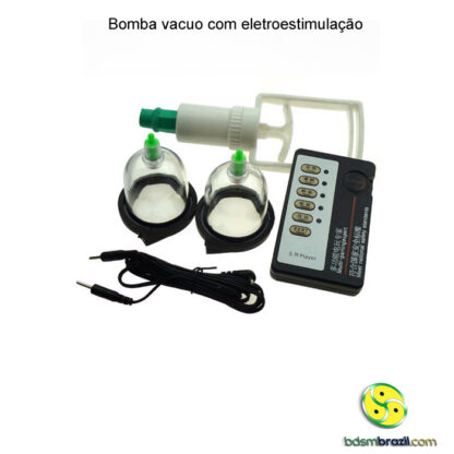 Bomba vacuo com eletroestimulação