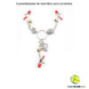 3 prendedores de mamilos com correntes e guizo - Image 3