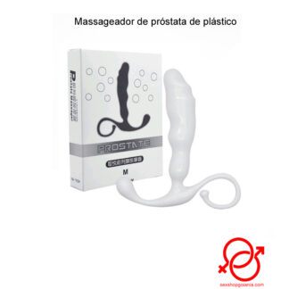 Massageador de próstata de plástico