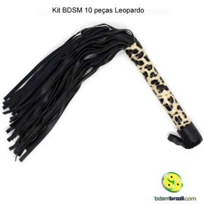 Kit BDSM 10 peças Leopardo - Image 3