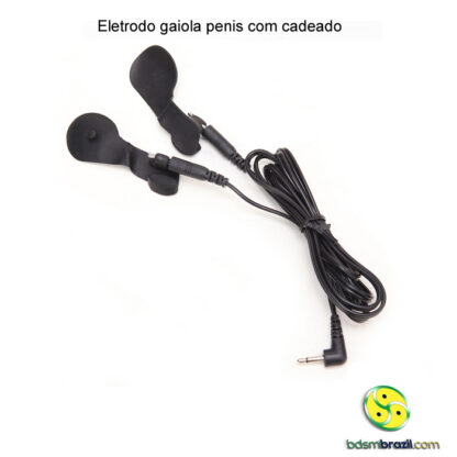 Eletrodo gaiola penis com cadeado - Image 5