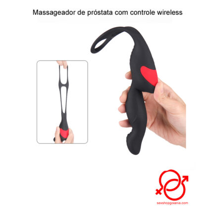 Massageador de próstata com controle wireless - Image 2