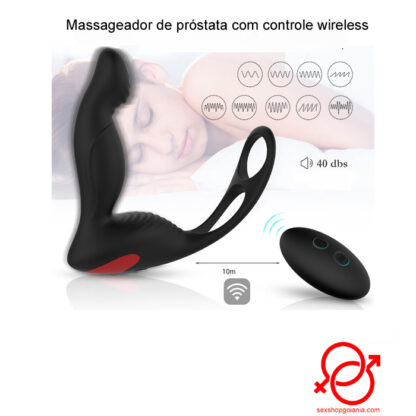 Massageador de próstata com controle wireless - Image 6