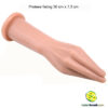 Protese fisting 30 cm x 7,3 cm