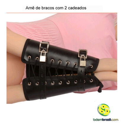 Arnê de bracos com 2 cadeados - Image 2