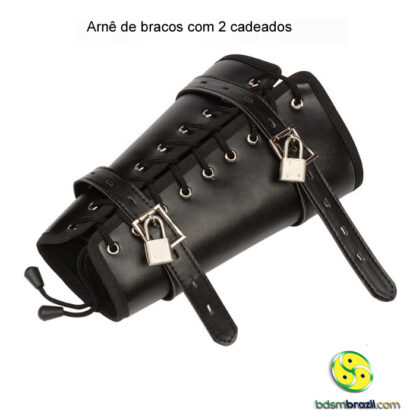 Arnê de bracos com 2 cadeados - Image 3