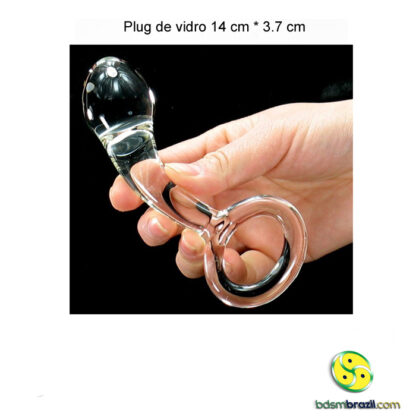 Plug de vidro 14 cm * 3.7 cm - Image 2