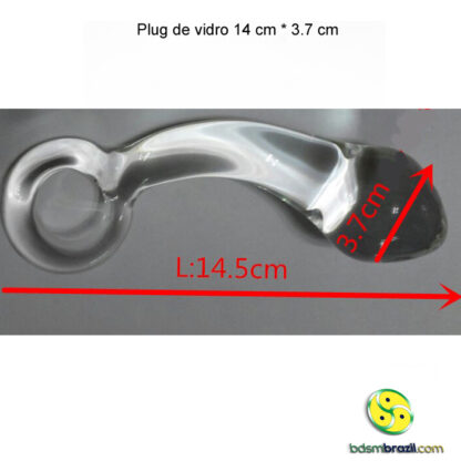 Plug de vidro 14 cm * 3.7 cm - Image 3