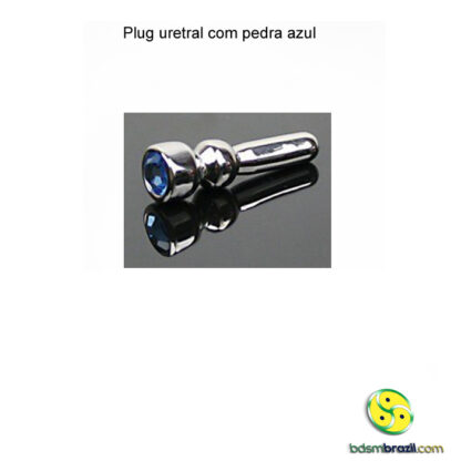 Plug uretral com pedra rosa - Image 3