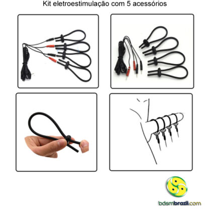 Kit eletroestimulação com 5 acessórios - Image 2