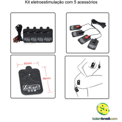 Kit eletroestimulação com 5 acessórios - Image 6