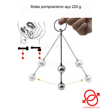 Bolas pompoarismo aço 220g - Image 2