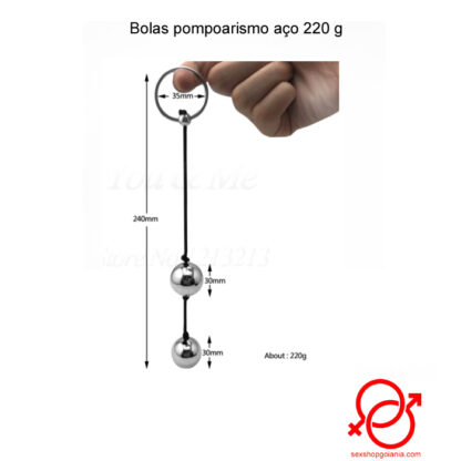 Bolas pompoarismo aço 220g - Image 4