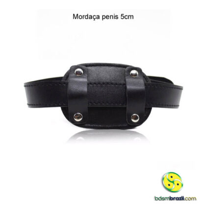 Mordaça penis de silicone 5cm * 3,5cm com cadeado - Image 4