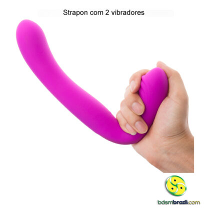 Strapon com 2 vibradores - Image 3