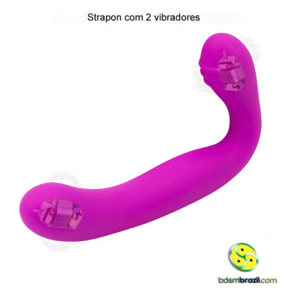 Strapon com 2 vibradores - Image 8