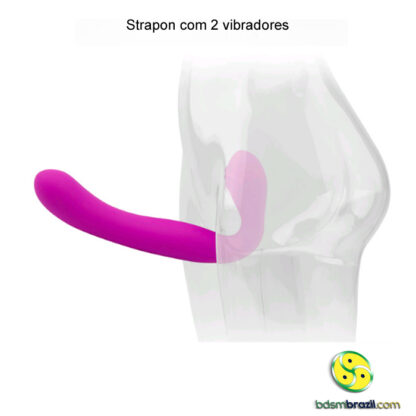 Strapon com 2 vibradores - Image 7