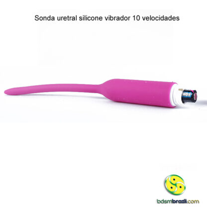 Sonda uretral silicone vibrador 10 velocidades - Image 8