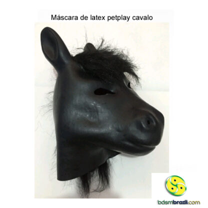 Máscara de latex petplay cavalo - Imagem 2