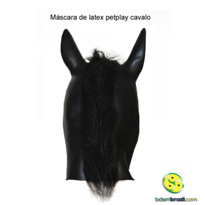 Máscara de latex petplay cavalo - Imagem 4
