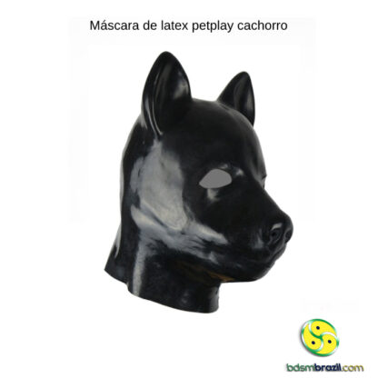 Máscara de latex petplay cachorro - Image 3