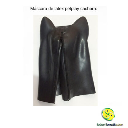 Máscara de latex petplay cachorro - Image 4