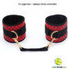 Kit algemas + tapa olhos vermelho - Imagem 3