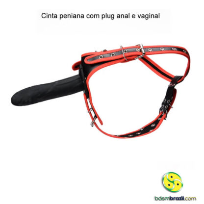 Cinta peniana com plug anal e vaginal - Image 4