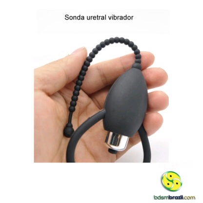 Cinto de castidade masculino com sonda e cadeado