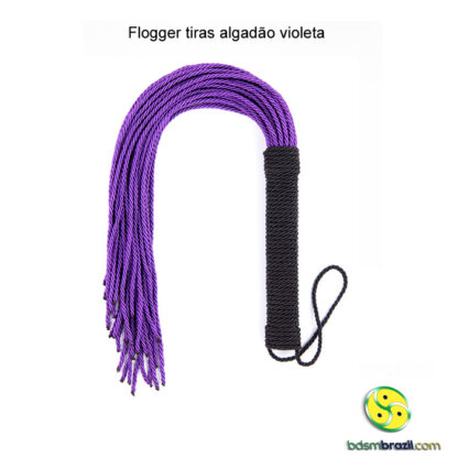 Flogger tiras algadão violeta - Image 2