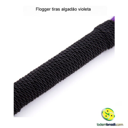 Flogger tiras algadão violeta - Image 4