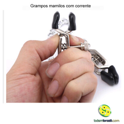 Grampos mamilos com corrente - Image 3