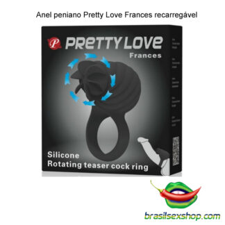 Anel peniano Pretty Love Frances recarregável