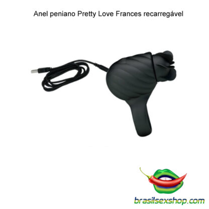 Anel peniano Pretty Love Frances recarregável - Image 6