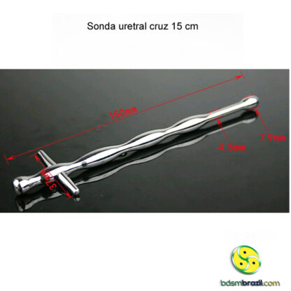 Sonda uretral cruz 15 cm - Image 2