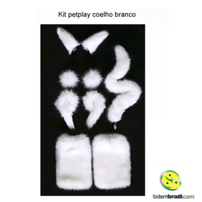 Kit petplay gato branco