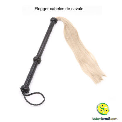 Flogger cauda de cavalo