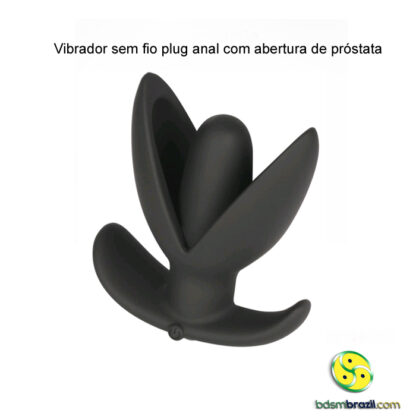 Vibrador sem fio plug anal com abertura de próstata - Image 5