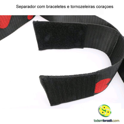 Separador com braceletes e tornozeleiras coraçoes - Image 2