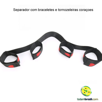 Separador com braceletes e tornozeleiras coraçoes - Image 5