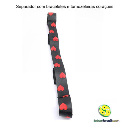 Separador com braceletes e tornozeleiras coraçoes - Image 6