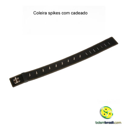 Coleira spikes com cadeado - Image 6