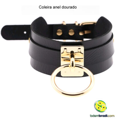 Coleira anel dourado - Image 2