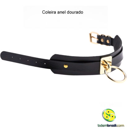 Coleira anel dourado - Image 3